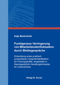 Punktgenaue Verringerung von Mitarbeitendenfluktuation durch Bleibegespräche