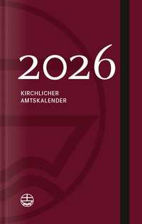 Kirchlicher Amtskalender 2026 – rot