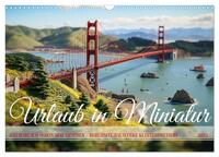 Urlaub in Miniatur (Wandkalender 2025 DIN A3 quer), CALVENDO Monatskalender