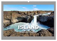 Island Insel der Vielfalt (Wandkalender 2025 DIN A2 quer), CALVENDO Monatskalender