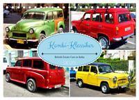Kombi-Klassiker - British Estate Cars in Kuba (Tischkalender 2025 DIN A5 quer), CALVENDO Monatskalender