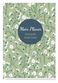PERSEN Schuljahresplaner HC A4 26/27 - Flower