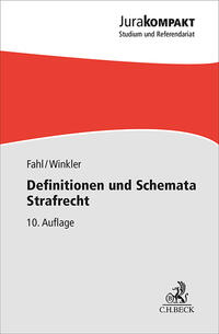Definitionen und Schemata Strafrecht