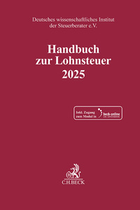 Handbuch zur Lohnsteuer 2025. LSt 2025