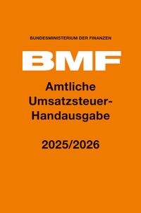 Amtliche Umsatzsteuer-Handausgabe 2025/2026