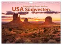 USA Südwesten - Atemberaubende Hotspots der Natur (Wandkalender 2025 DIN A4 quer), CALVENDO Monatskalender