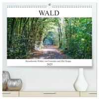 Wald - bezaubernde Wälder (hochwertiger Premium Wandkalender 2025 DIN A2 quer), Kunstdruck in Hochglanz