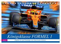 Königsklasse FORMEL 1 (Tischkalender 2025 DIN A5 quer), CALVENDO Monatskalender