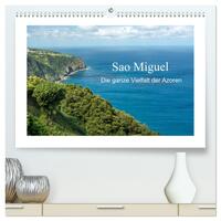 Sao Miguel - Die ganze Vielfalt der Azoren (hochwertiger Premium Wandkalender 2025 DIN A2 quer), Kunstdruck in Hochglanz