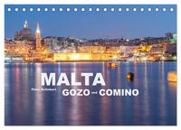 Malta - Gozo und Comino (Tischkalender 2025 DIN A5 quer), CALVENDO Monatskalender