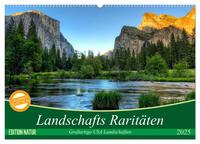 Landschafts Raritäten – Großartige USA Landschaften (Wandkalender 2025 DIN A2 quer), CALVENDO Monatskalender