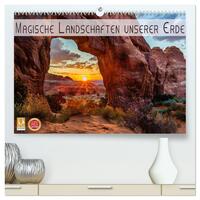 Magische Landschaften unserer Erde (hochwertiger Premium Wandkalender 2025 DIN A2 quer), Kunstdruck in Hochglanz