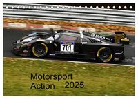 Motorsport Action 2025 (Tischkalender 2025 DIN A5 quer), CALVENDO Monatskalender