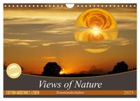 Views of Nature - Traumlandschaften (Wandkalender 2025 DIN A4 quer), CALVENDO Monatskalender