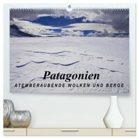 Patagonien: Atemberaubende Wolken und Berge (hochwertiger Premium Wandkalender 2025 DIN A2 quer), Kunstdruck in Hochglanz