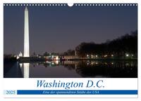 Washington D.C. (Wandkalender 2025 DIN A3 quer), CALVENDO Monatskalender