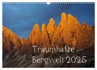 Traumhafte Bergwelt Kalender (Wandkalender 2025 DIN A3 quer), CALVENDO Monatskalender