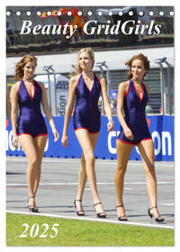 Beauty Grid Girls 2025 (Tischkalender 2025 DIN A5 hoch), CALVENDO Monatskalender