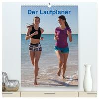 Der Laufplaner (hochwertiger Premium Wandkalender 2025 DIN A2 hoch), Kunstdruck in Hochglanz