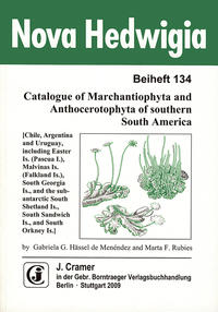 Catalogue of Marchantiophyta and Anthocerotophyta of southern South America