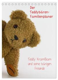 Der Teddybären-Familienplaner (Tischkalender 2025 DIN A5 hoch), CALVENDO Monatskalender