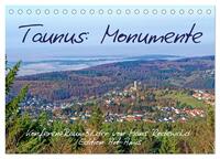 Taunus: Monumente (Tischkalender 2025 DIN A5 quer), CALVENDO Monatskalender