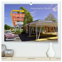 Historic Route 66 - National Scenic Byway (hochwertiger Premium Wandkalender 2025 DIN A2 quer), Kunstdruck in Hochglanz