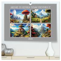 Reise in einer Märchenwelt (hochwertiger Premium Wandkalender 2026 DIN A2 quer), Kunstdruck in Hochglanz