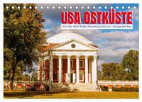 USA Ostküste. Von den Blue Ridge Mountains bis zur Chesapeake Bay (Tischkalender 2026 DIN A5 quer), CALVENDO Monatskalender