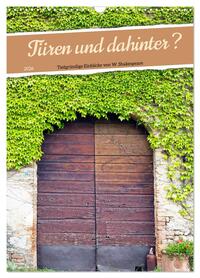 Türen und dahinter ? (Wandkalender 2026 DIN A3 hoch), CALVENDO Monatskalender