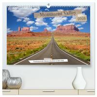 Monument Valley - Faszinierende Westernkulisse in den USA (hochwertiger Premium Wandkalender 2026 DIN A2 quer), Kunstdruck in Hochglanz