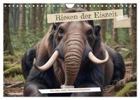 Riesen der Eiszeit – Ein Jahr voller Mammut Momente (Wandkalender 2026 DIN A4 quer), CALVENDO Monatskalender