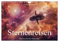 Sternenreisen - Ein kosmischer Kalender (Wandkalender 2026 DIN A4 quer), CALVENDO Monatskalender