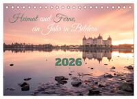 Heimat und Ferne, ein Jahr in Bildern (Tischkalender 2026 DIN A5 quer), CALVENDO Monatskalender