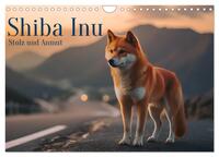 Shiba Inu - Stolz und Anmut (Wandkalender 2026 DIN A4 quer), CALVENDO Monatskalender