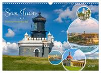 San Juan - Inselstadt in der Karibik (Wandkalender 2026 DIN A3 quer), CALVENDO Monatskalender