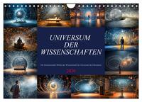 Universum der Wissenschaften (Wandkalender 2026 DIN A4 quer), CALVENDO Monatskalender