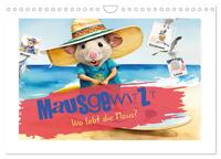 Mausgewitzt - Wo lebt die Maus? (Wandkalender 2026 DIN A4 quer), CALVENDO Monatskalender
