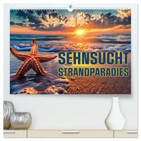 Sehnsucht Strandparadies (hochwertiger Premium Wandkalender 2026 DIN A2 quer), Kunstdruck in Hochglanz