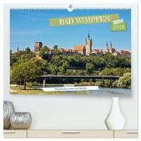 Bad Wimpfen - Historisches Juwel am Neckar (hochwertiger Premium Wandkalender 2026 DIN A2 quer), Kunstdruck in Hochglanz
