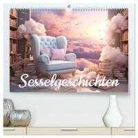 Sesselgeschichten (hochwertiger Premium Wandkalender 2026 DIN A2 quer), Kunstdruck in Hochglanz
