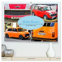 British Beauties - Der MINI 1000 in Kuba (hochwertiger Premium Wandkalender 2026 DIN A2 quer), Kunstdruck in Hochglanz