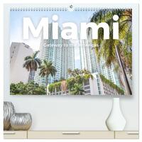 Miami - Gateway to the Americas (hochwertiger Premium Wandkalender 2026 DIN A2 quer), Kunstdruck in Hochglanz