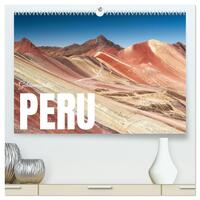 Geheimnisvolles Peru (hochwertiger Premium Wandkalender 2026 DIN A2 quer), Kunstdruck in Hochglanz