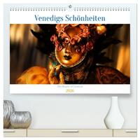 Venedigs Schönheiten (hochwertiger Premium Wandkalender 2026 DIN A2 quer), Kunstdruck in Hochglanz