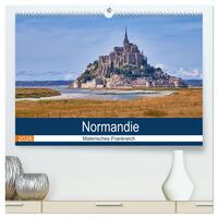 Traumreisen Normandie (hochwertiger Premium Wandkalender 2026 DIN A2 quer), Kunstdruck in Hochglanz