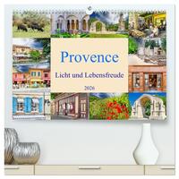 Provence. Licht und Lebensfreude (hochwertiger Premium Wandkalender 2026 DIN A2 quer), Kunstdruck in Hochglanz