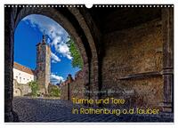 Türme und Tore (Wandkalender 2026 DIN A3 quer), CALVENDO Monatskalender