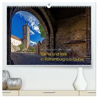 Türme und Tore (hochwertiger Premium Wandkalender 2026 DIN A2 quer), Kunstdruck in Hochglanz