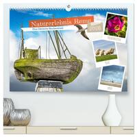 Naturerlebnis Rømø (hochwertiger Premium Wandkalender 2026 DIN A2 quer), Kunstdruck in Hochglanz